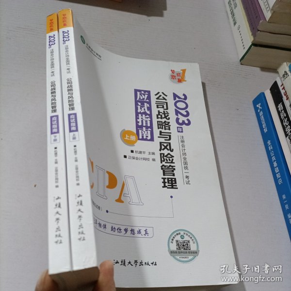 2023年公司战略与风险管理应试指南（上下）