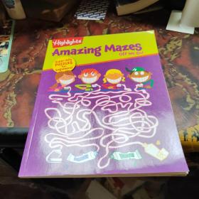 Off We Go!: Highlights Amazing Mazes for Beginners