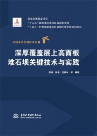 中国水电关键技术丛书-深厚覆盖层上高面板堆石坝关键技术与实践 中国水利水电 9787522620992 周恒//陆希//沈振中|总主编:周建平//郑声安