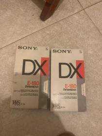 索尼录像带（2盒合售）