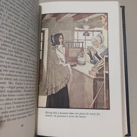 富兰克林1981年 《简爱》附手册 100部伟大经典名著系列 Franklin Library 真皮精装 Jane Eyre
