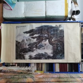 宣传画： 劲松凌千峰（王山佳作）