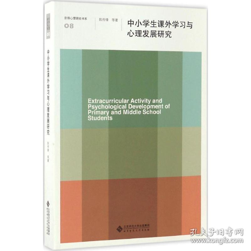 中小课外学与心理发展研究/京师心理研究书系 教学方法及理论 陈传锋