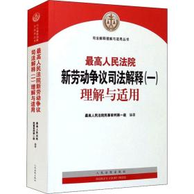 最高人民法院新劳动争议司法解释（一）理解与适用