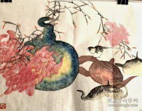 江风国画花鸟小品538