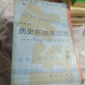 历史在这里沉思 1966～1976年记实