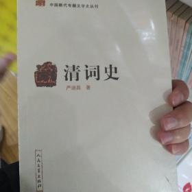 中国断代专题文学史丛刊：清词史