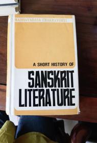 A Short History Of Sanskrit Literature