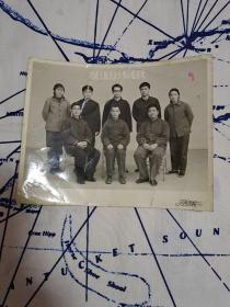 老照片:欢送王效民上大学小组合影1张( 拍摄时间1978年)