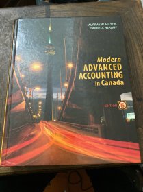 Modern Advanced Accounting in Canada, Fifth Edition，现代的先进的加拿大会计