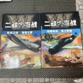 二战大海战 全两册合售 战略举兵 海上称雄 攻岛之战 海魂之梦 自然黄 正版 印量3000