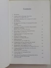 英文原版
LONG-RUN ECONOMIC RELATIONSHIPS 
Readings in Cointegration 
Advanced Texts in Econometrics 
by R. F.ENGLE AND C.W.J.GRANGER