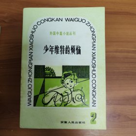 少年维特的烦恼 外国中篇小说丛刊 正版书籍，保存完好，实拍图片