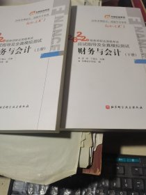2022年税务师职业资格考试应试指导及全真模拟测试 财务与会计 上下册，共2本合售