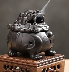 香炉 书桌清贡 香道 狮子香炉 狻猊 文玩