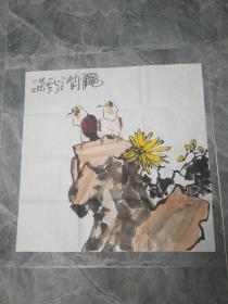 西安美术学院著名画家郭北平先生国画作品