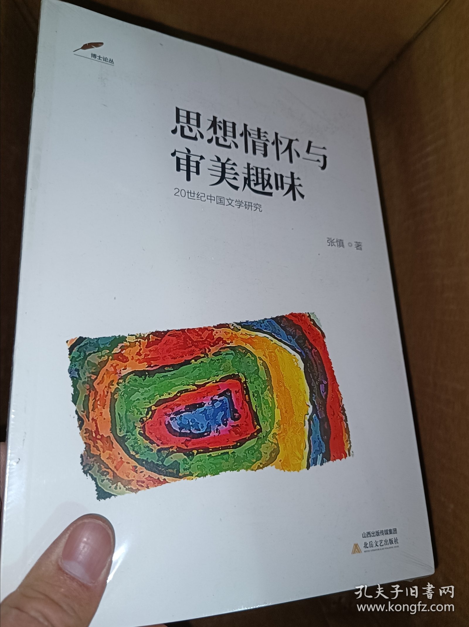 20世纪中国文学研究思想趣味与审美趣味，10元包邮邮政挂号