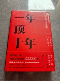 一年顶十年（精装版）
