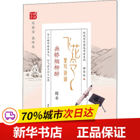 保正版！飞花令里写诗词 画桥烟柳醉 楷书9787538762631时代文艺出版社田雪松