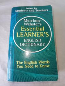MerriamWebsters Essential Learners English Dictionary
