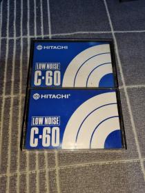 磁带：HITACHI C 60（2盒合售）