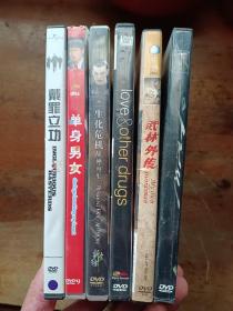 6盒DVD 合售