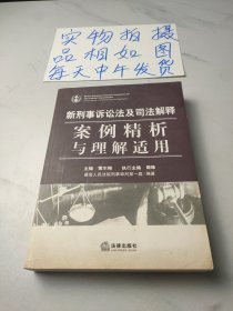 新刑事诉讼法及司法解释：案例精析与理解适用