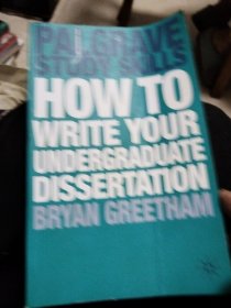 How to Write your Undergraduate Dissertation