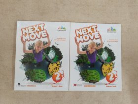 next move 欧美思国际英语（ 2A 2本 2B 2本 ）4本合售