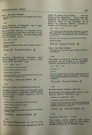 1977年，《美国国会图书馆罗森沃尔德古籍珍本、手稿目录》英文，从中世纪、文艺复兴时期到20世纪中期，共2653个条目，包括全页彩色插图（粘贴）、详细文字描述，布面精装，烫金花纹封面，24X30CM，品相极佳。