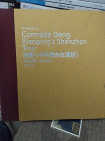 一本库存 油画《小平同志在深圳》:足迹中国.世纪典藏2012/5（品相如图旧书
