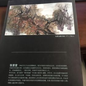 张登堂当代中国画名家 折页画集