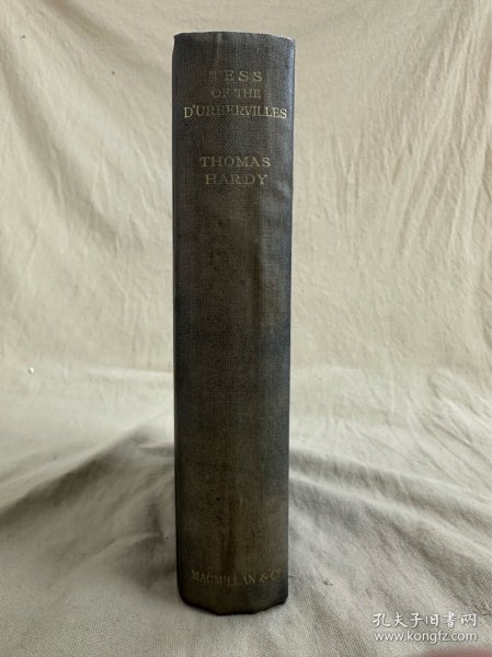 Tess of the D`urbervilles《苔丝》哈代名作，1926年初版，限量1500册，布面精装，加厚封面，烫金书脊，女木刻家V.Gribble木版画插图本， 内含大约40幅精美插图