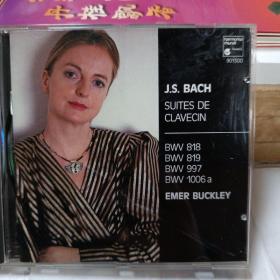 J.S. BACH
SUITES DE
CLAVECIN
精装正版CD
