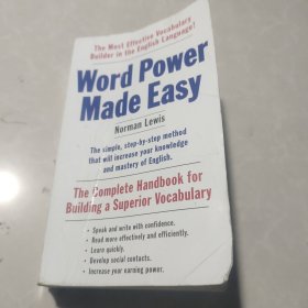 Word Power Made Easy: The Complete Handbook for Building a Superior Vocabulary 英文原版