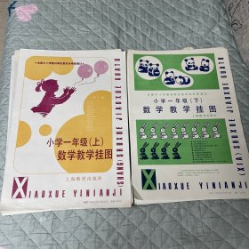 小学一年级数学教学挂图 上下