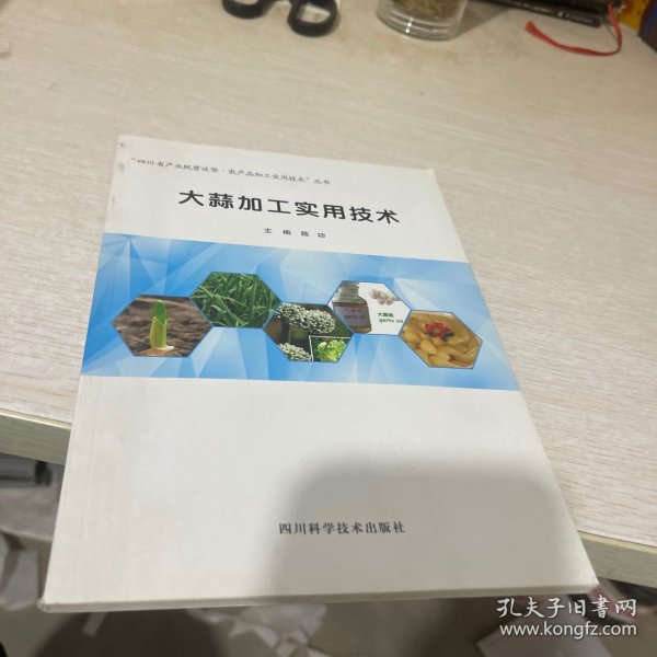 大蒜加工实用技术/“四川省产业脱贫攻坚·农产品加工实用技术”丛书