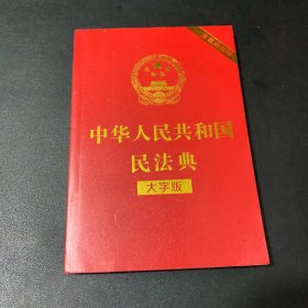 中华人民共和国民法典 大字版