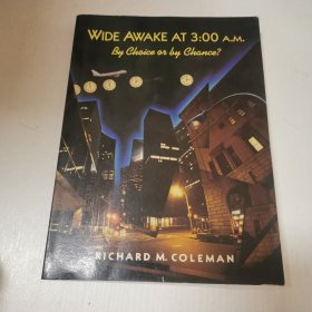 英文原版WIDE AWAKE AT 3:00 A.M. By Choice or by Chance?凌晨三点完全清醒。 选择还是偶然?