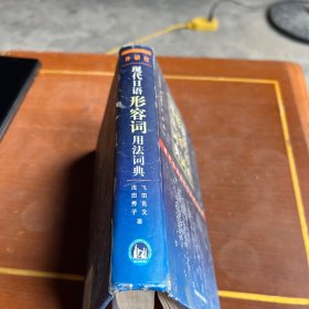 现代日语形容词用法词典.看图片有点伤