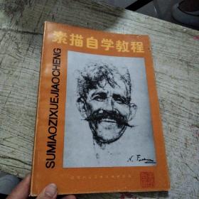 素描自學(xué)教程（內(nèi)頁(yè)有印章）