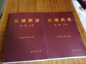 象棋书 江湖棋谱 第二集 东北虎王嘉良全集 上下两册