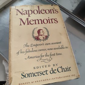 Napoleon's Memoirs(原版英文)毛边书