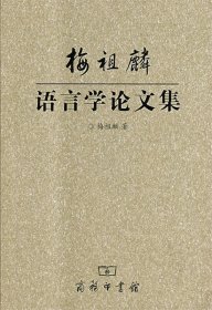 【正版书籍】梅祖麟:语言学论文集