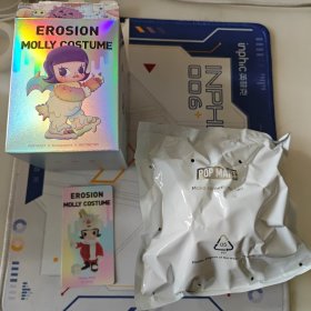 泡泡玛特拉茉莉×大久保娃娃装侵蚀系列“雪人茉莉”拆盒未拆袋，盲盒产品喜欢再拍，拍后不退换