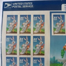 外国邮票美国邮票兔八哥 BUugs Bunny USA stamp