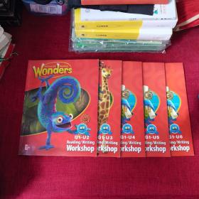 WONDERS reading/writing G1-U2,U3,U4,U5,U6 【5册合售】