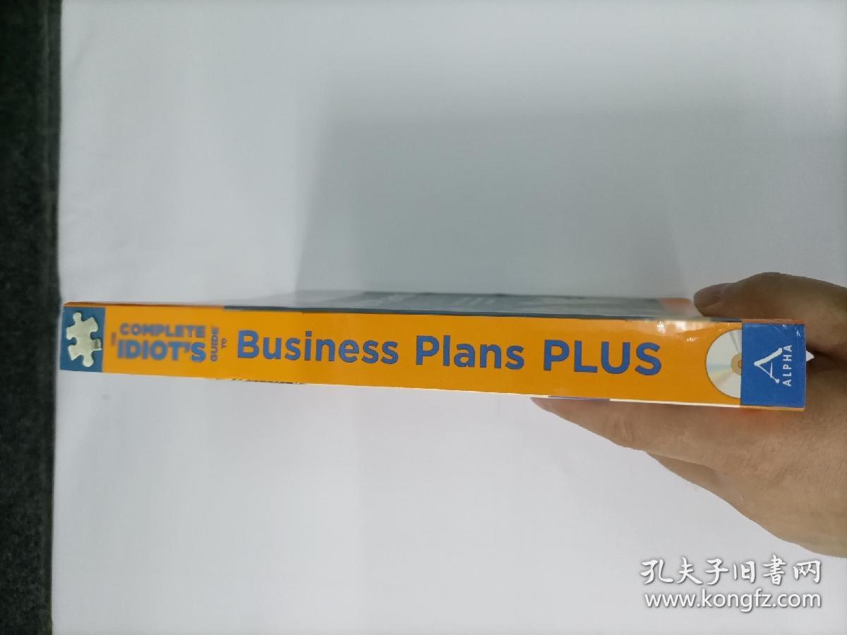 The Complete Idiot's Guide to Business Plans Plus  有光盘  架二