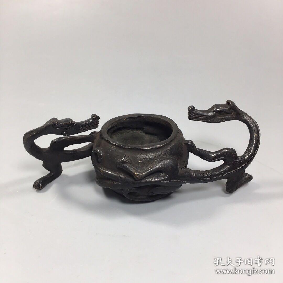 铜笔架 笔洗
品相如图