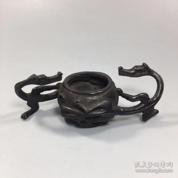 铜笔架 笔洗
品相如图